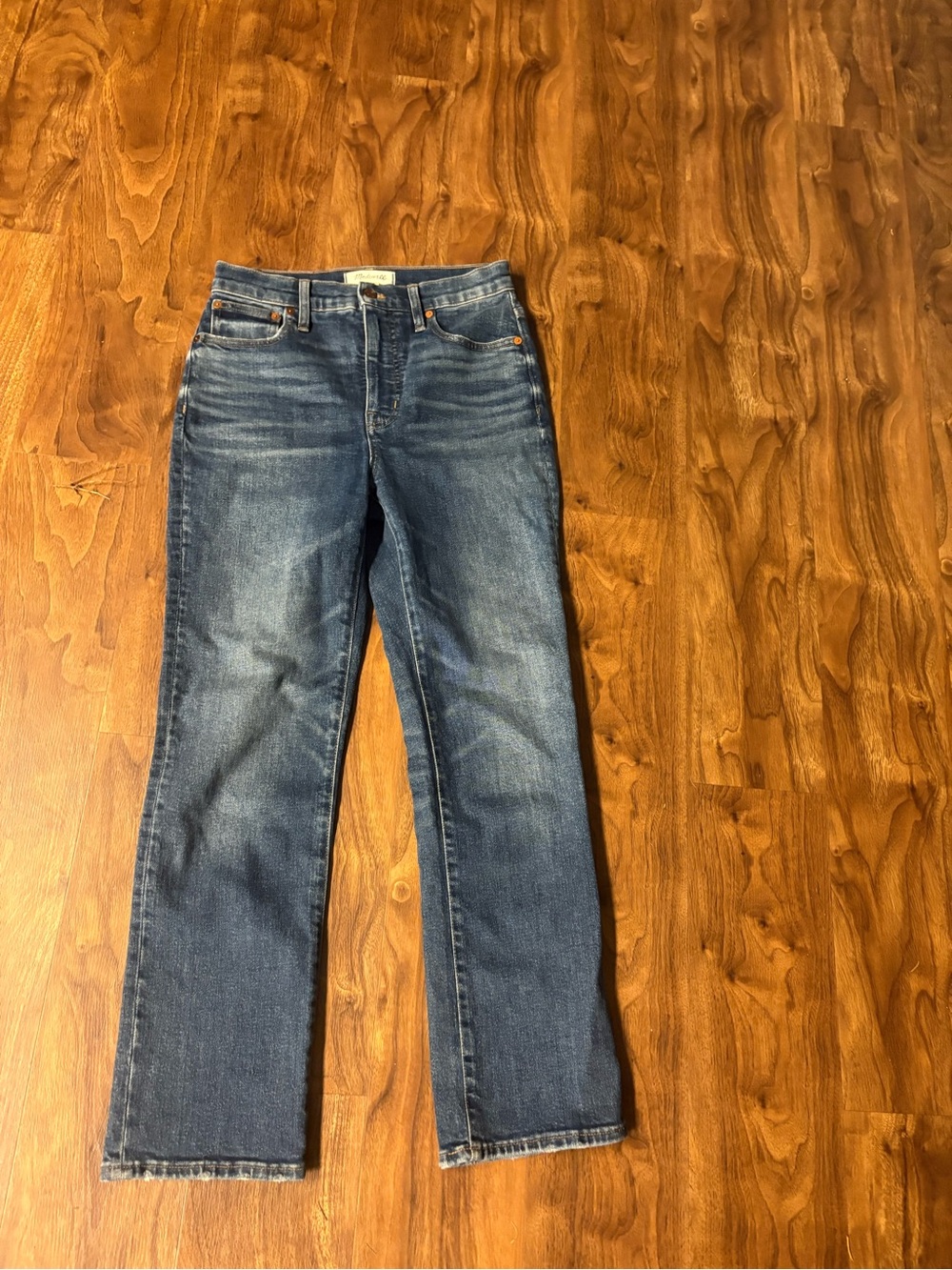 Madewell Slim Demi-Boot Jeans in Medium Wash - Size 26 EUC